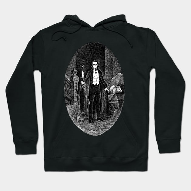 Count Dracula Hoodie by Haunted Nonsense